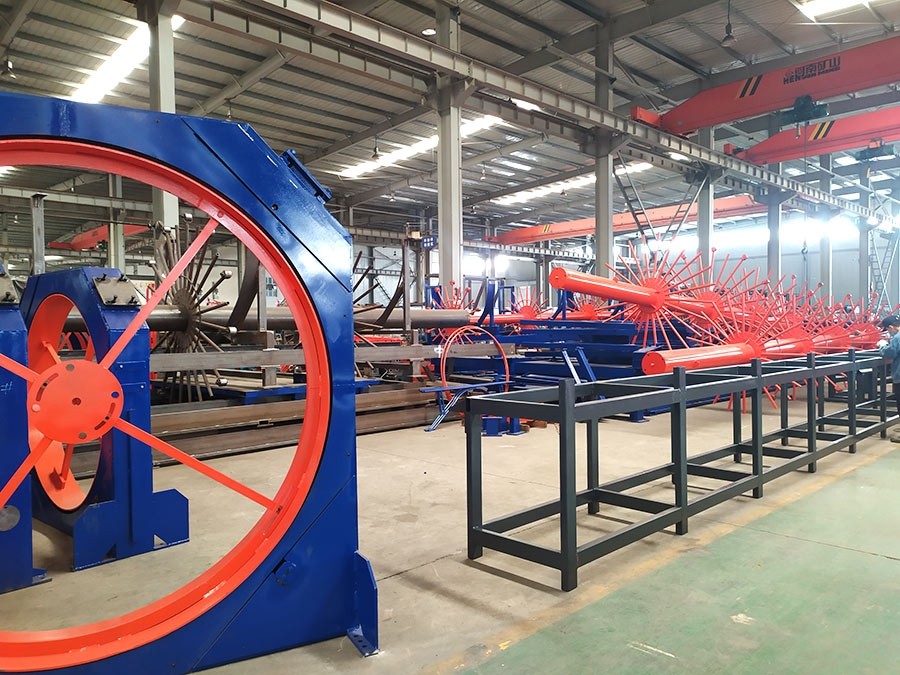 在橋梁施工中，為什么越來越多的人選擇使用鋼筋籠滾焊機？